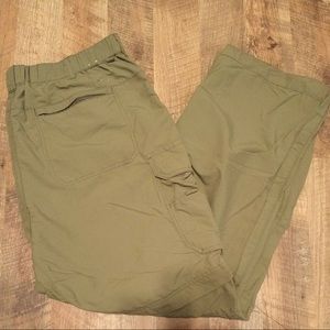 REI Mens XL 36x32 Sahara Convertible Hiking Pants